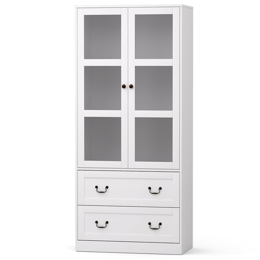 Buffet Sideboard 180cm Hutch Storage Cabinet Kitchen Drawer Door White - Furniture > Dining > Buffets & Sideboards - Rivercity House & Home Co. (ABN 18 642 972 209) - Affordable Modern Furniture Australia