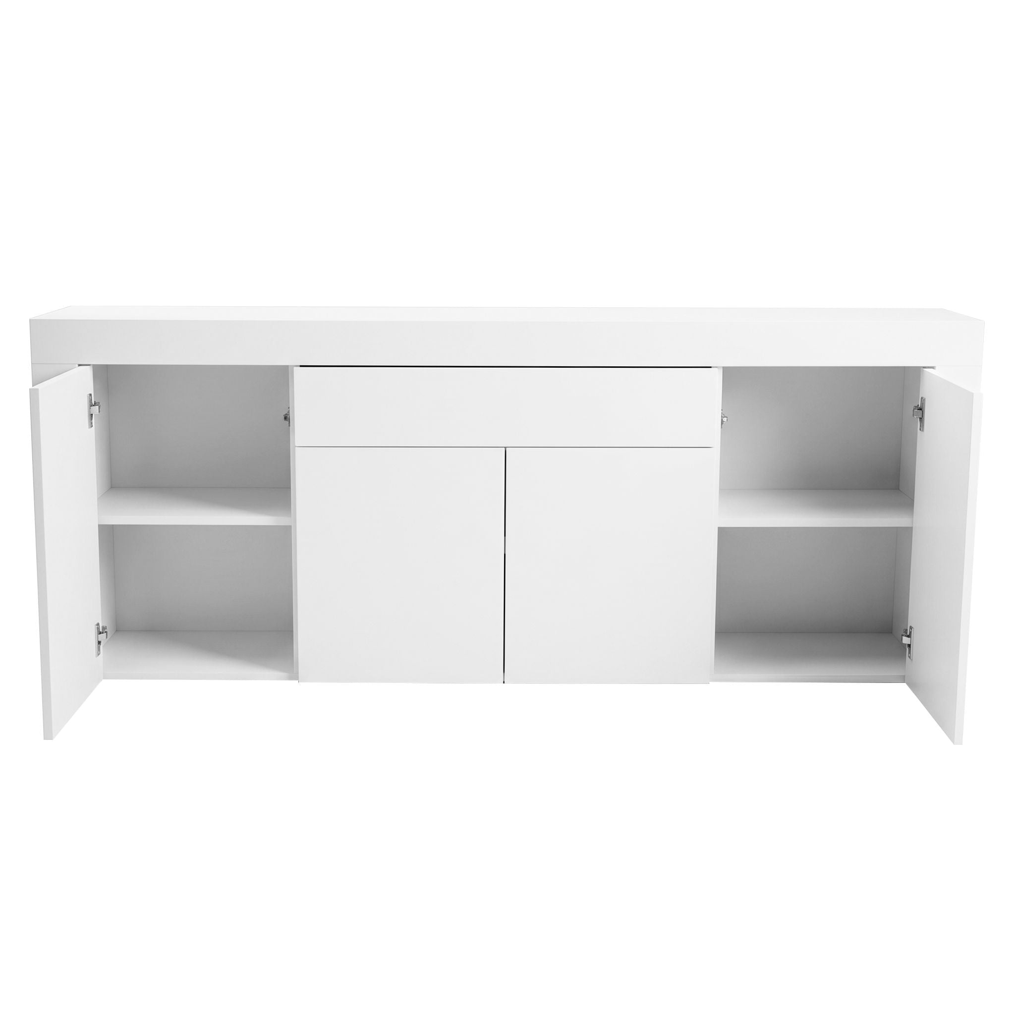 Buffet Sideboard Cabinet 180cm Cupboard Pantry Storage Drawer White DANA - Furniture > Dining > Buffets & Sideboards - Rivercity House & Home Co. (ABN 18 642 972 209) - Affordable Modern Furniture Australia
