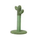 Cactus Cat Scratching Post Tree with Sisal Rope - Green