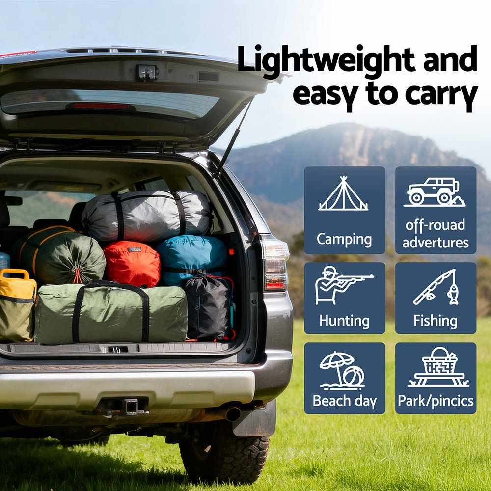 Camping Tent Car SUV Rear Hatchback Tents Canopy Portable Outdoor Family green - Outdoor Recreation > Camping > Tents - Rivercity House & Home Co. (ABN 18 642 972 209) - Affordable Modern Furniture Australia
