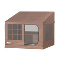 Camping Tent for Car SUV Rear Side Canopy Portable Shelter 4WD - Khaki
