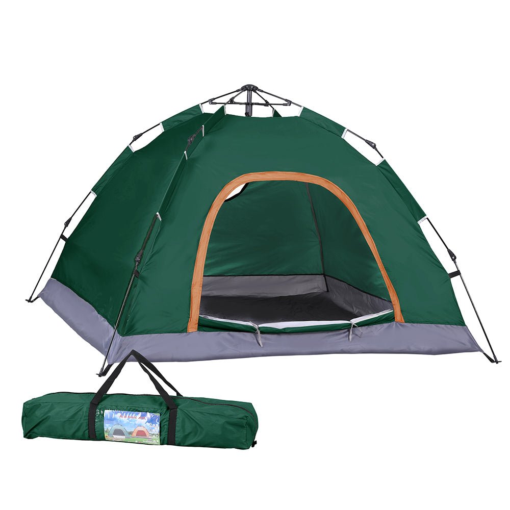 Camping Tent Instant Tent Pop up 2 Person Outdoor Hiking Tents Hiking Green - Outdoor Recreation > Camping > Tents - Rivercity House & Home Co. (ABN 18 642 972 209) - Affordable Modern Furniture Australia