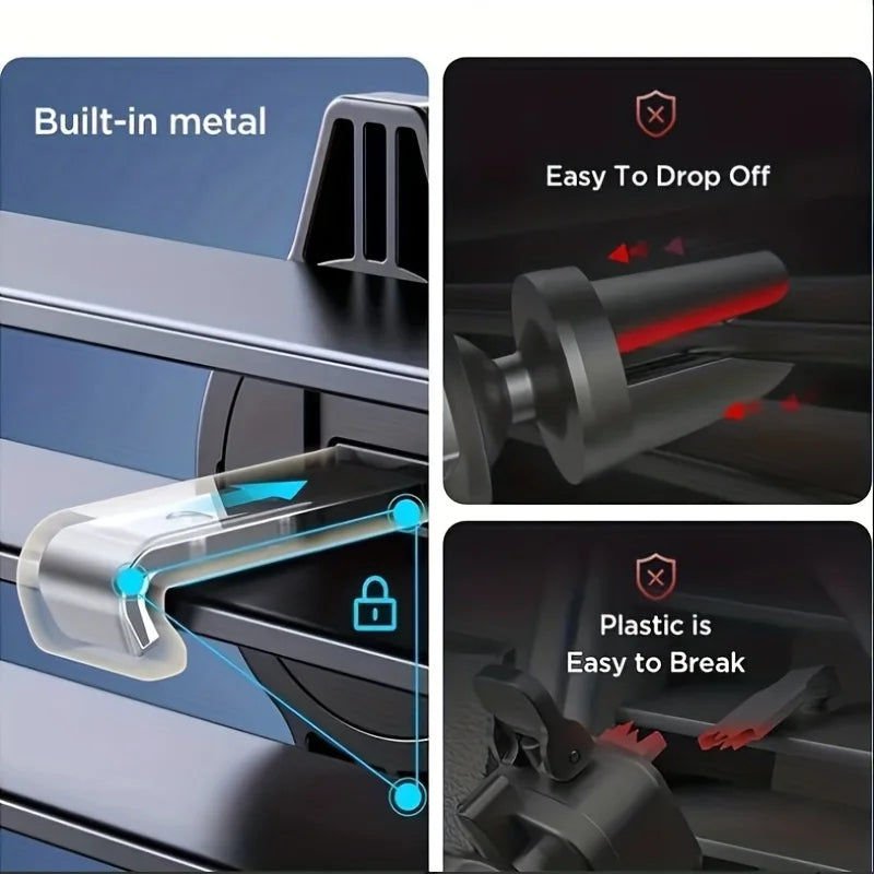 Car Phone Holder Air Vent Clip GPS Stand - Electronics > Mobile Accessories > Car Mounts - Rivercity House & Home Co. (ABN 18 642 972 209) - Affordable Modern Furniture Australia