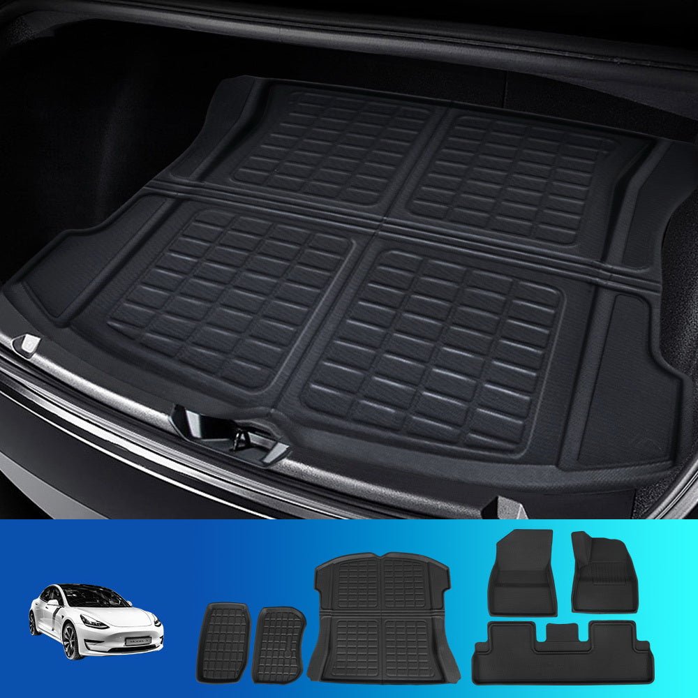 Car Rubber Floor Mats for Tesla Model 3 Trunk Toolbox Cargo Mat Carpet - Auto Accessories > Auto Accessories Others > Automotive Decor - Rivercity House & Home Co. (ABN 18 642 972 209) - Affordable Modern Furniture Australia