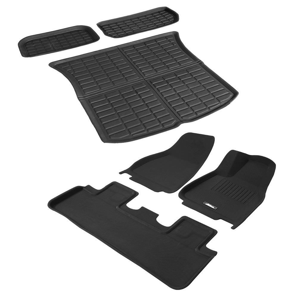 Car Rubber Floor Trunk Toolbox Cargo Mats for Tesla Model Y 2021 - 2023 - Auto Accessories > Auto Accessories Others > Automotive Decor - Rivercity House & Home Co. (ABN 18 642 972 209) - Affordable Modern Furniture Australia