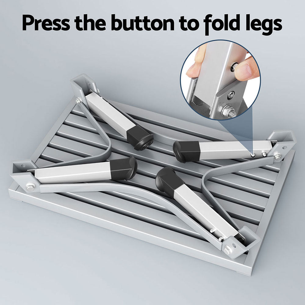 Caravan Step Folding Aluminium Step Ladder Stool - Auto Accessories > Auto Accessories Others - Rivercity House & Home Co. (ABN 18 642 972 209) - Affordable Modern Furniture Australia