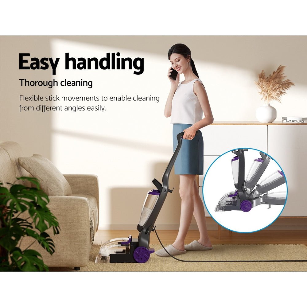 Carpet Washer Handheld Vacuum Cleaner 800W - Appliances > Vacuum Cleaners > Stick Vacuums - Rivercity House & Home Co. (ABN 18 642 972 209) - Affordable Modern Furniture Australia