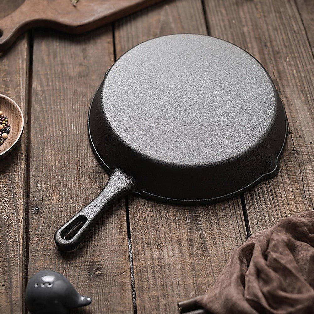 Cast Iron Frying Pan Set – 3PCS Skillet, Grill & Oven Cookware for Home Cooking - Home & Garden > Kitchenware > Kitchen Utensils - Rivercity House & Home Co. (ABN 18 642 972 209) - Affordable Modern Furniture Australia