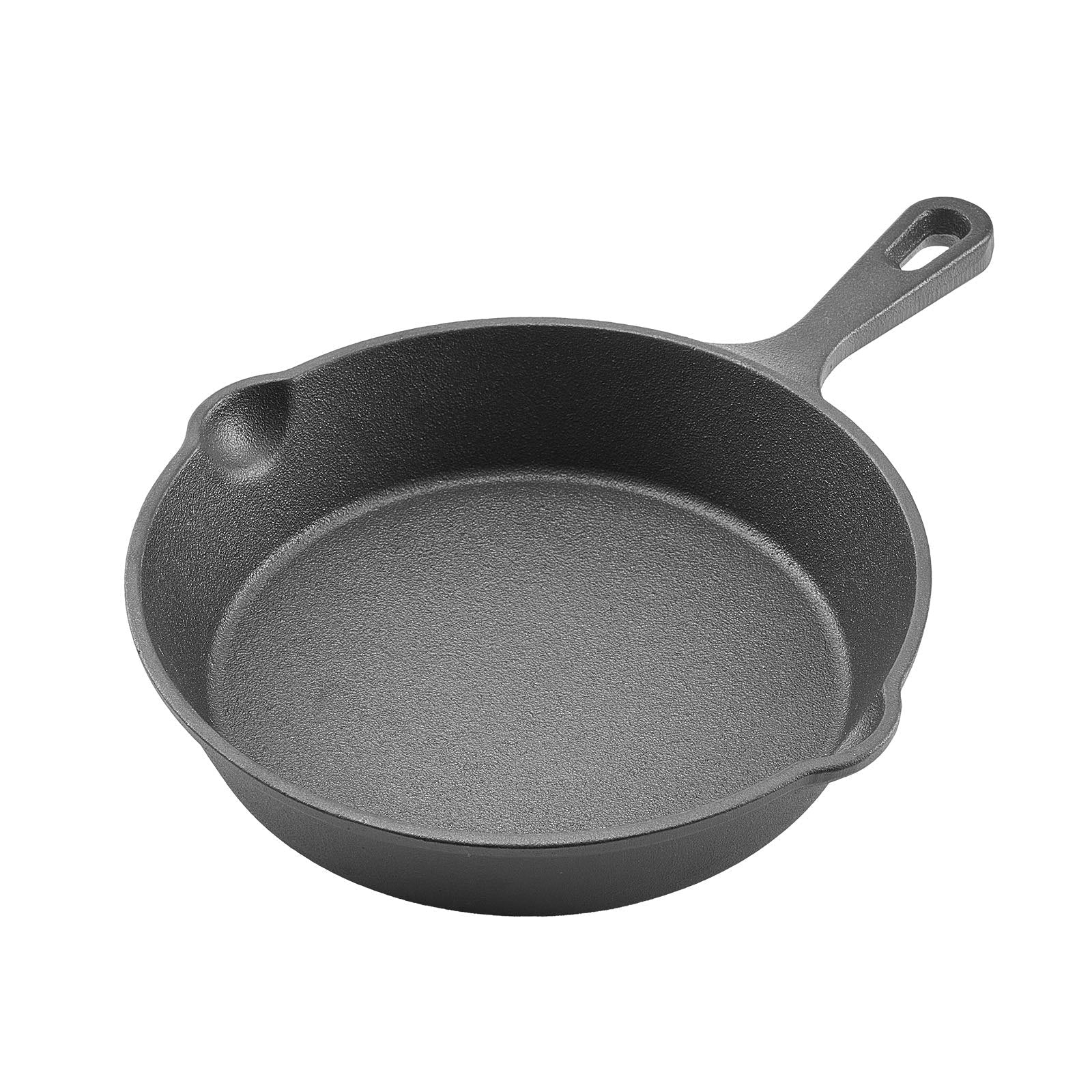 Cast Iron Skillet, 3 Pcs Frying Pan Set (160, 220, 265 mm), Heavy - Duty Skillets with Heat - Resistant Handle, Pre - Seasoned Chef's Pan, Kitchen Cookware, for Oven, Gas, Electrical, Induction, Black - Home & Garden > Kitchenware > Skillets & Frying Pans - Rivercity House & Home Co. (ABN 18 642 972 209) - Affordable Modern Furniture Australia