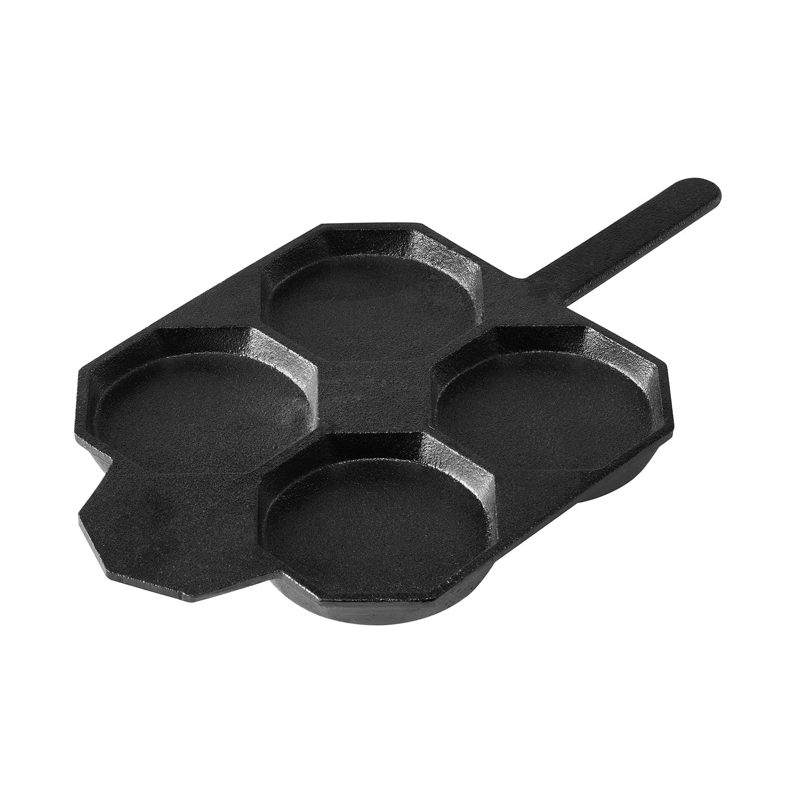 Cast - Iron Traditional Egg Pan Pre - seasoned Non - Stick 23cm - Home & Garden > Kitchenware > Skillets & Frying Pans - Rivercity House & Home Co. (ABN 18 642 972 209) - Affordable Modern Furniture Australia