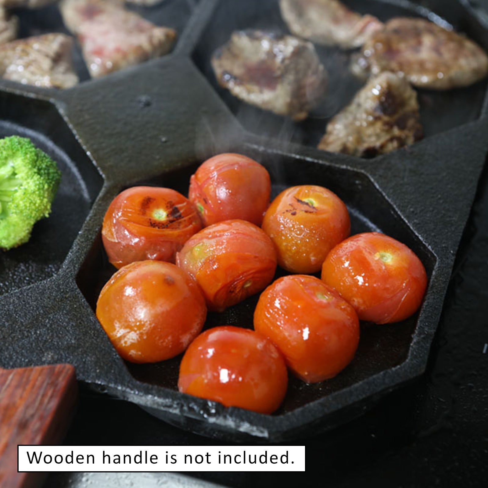Cast - Iron Traditional Egg Pan Pre - seasoned Non - Stick 23cm - Home & Garden > Kitchenware > Skillets & Frying Pans - Rivercity House & Home Co. (ABN 18 642 972 209) - Affordable Modern Furniture Australia