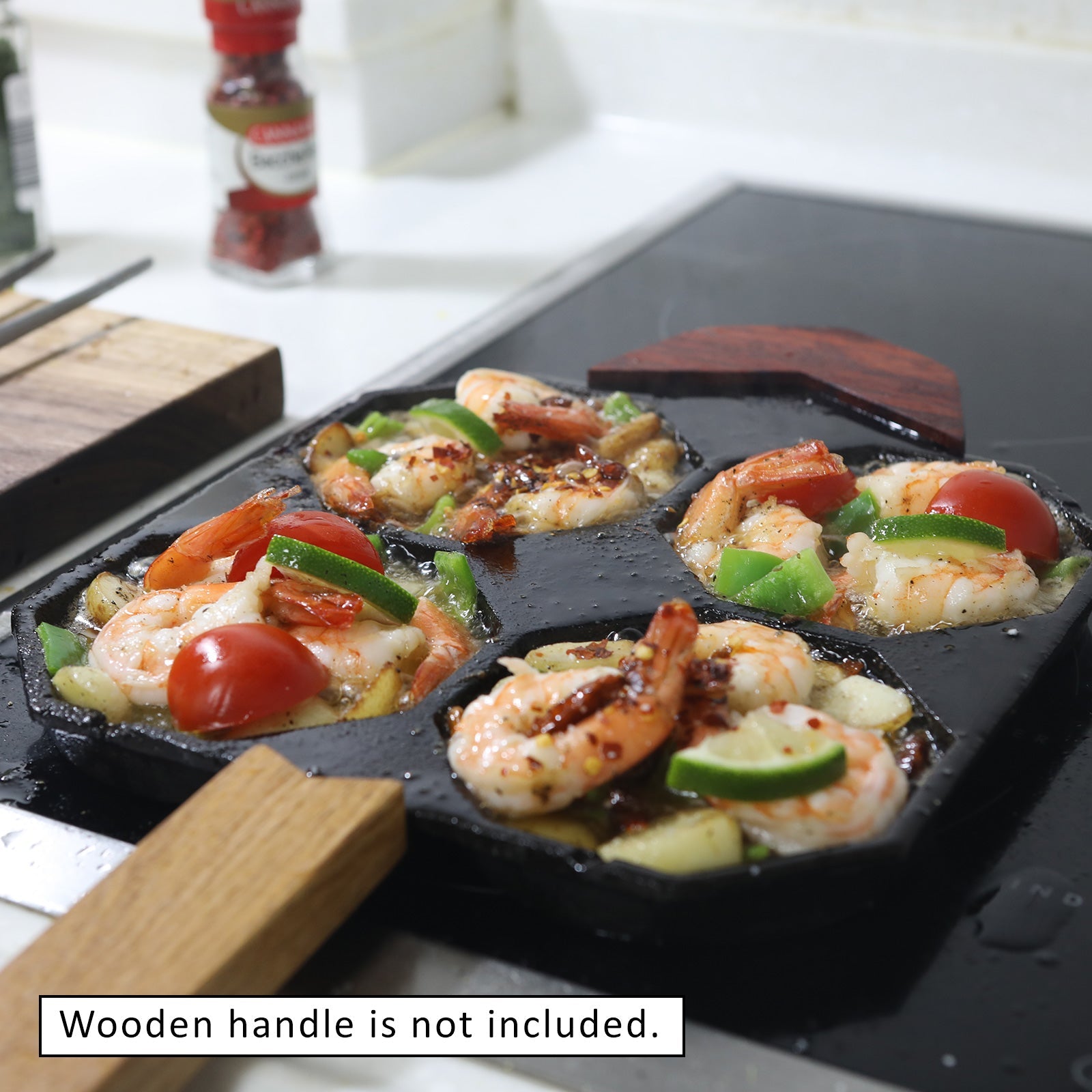 Cast - Iron Traditional Egg Pan Pre - seasoned Non - Stick 23cm - Home & Garden > Kitchenware > Skillets & Frying Pans - Rivercity House & Home Co. (ABN 18 642 972 209) - Affordable Modern Furniture Australia