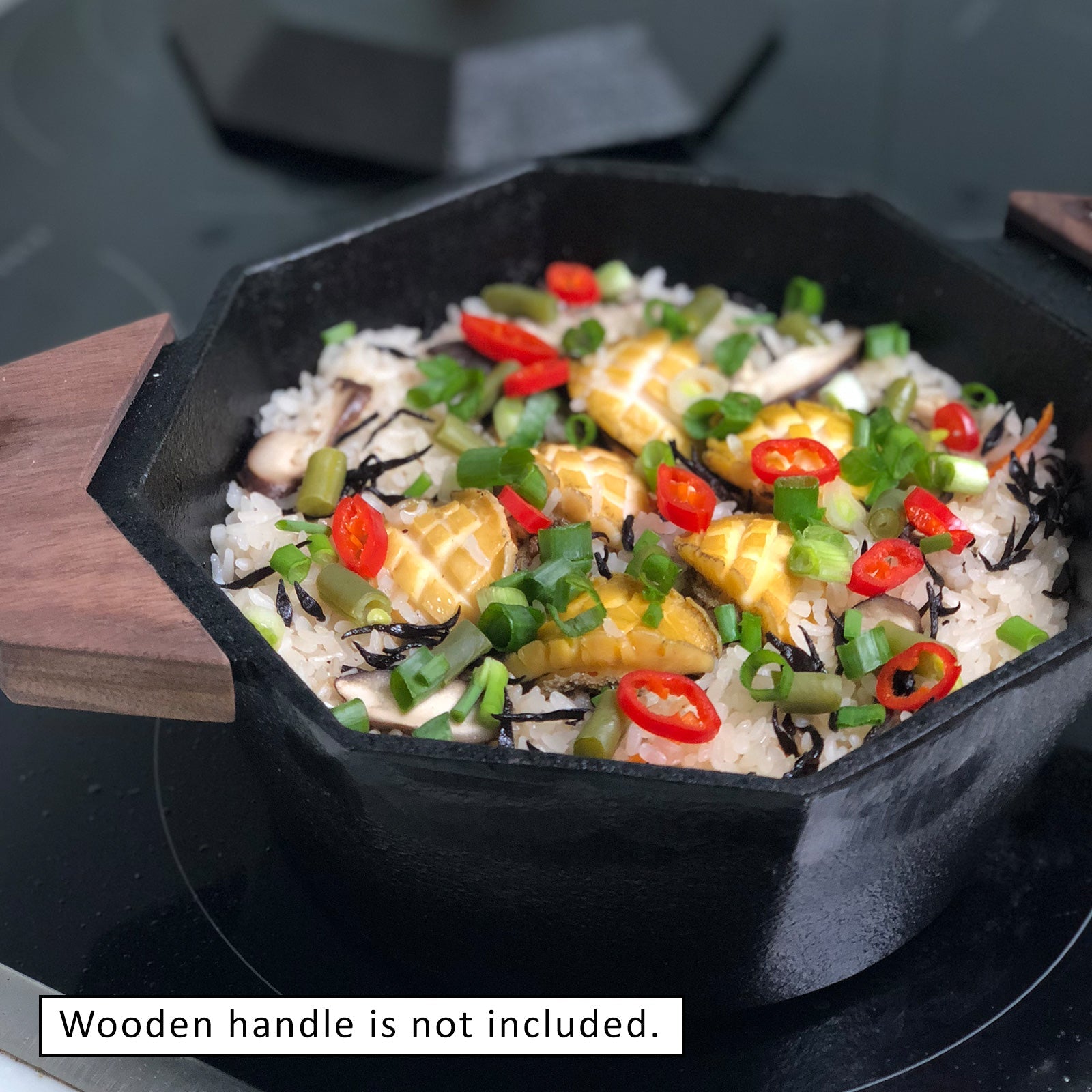 Cast - Iron Traditional Pot Pre - seasoned Non - stick 21cm - Home & Garden > Kitchenware > Skillets & Frying Pans - Rivercity House & Home Co. (ABN 18 642 972 209) - Affordable Modern Furniture Australia