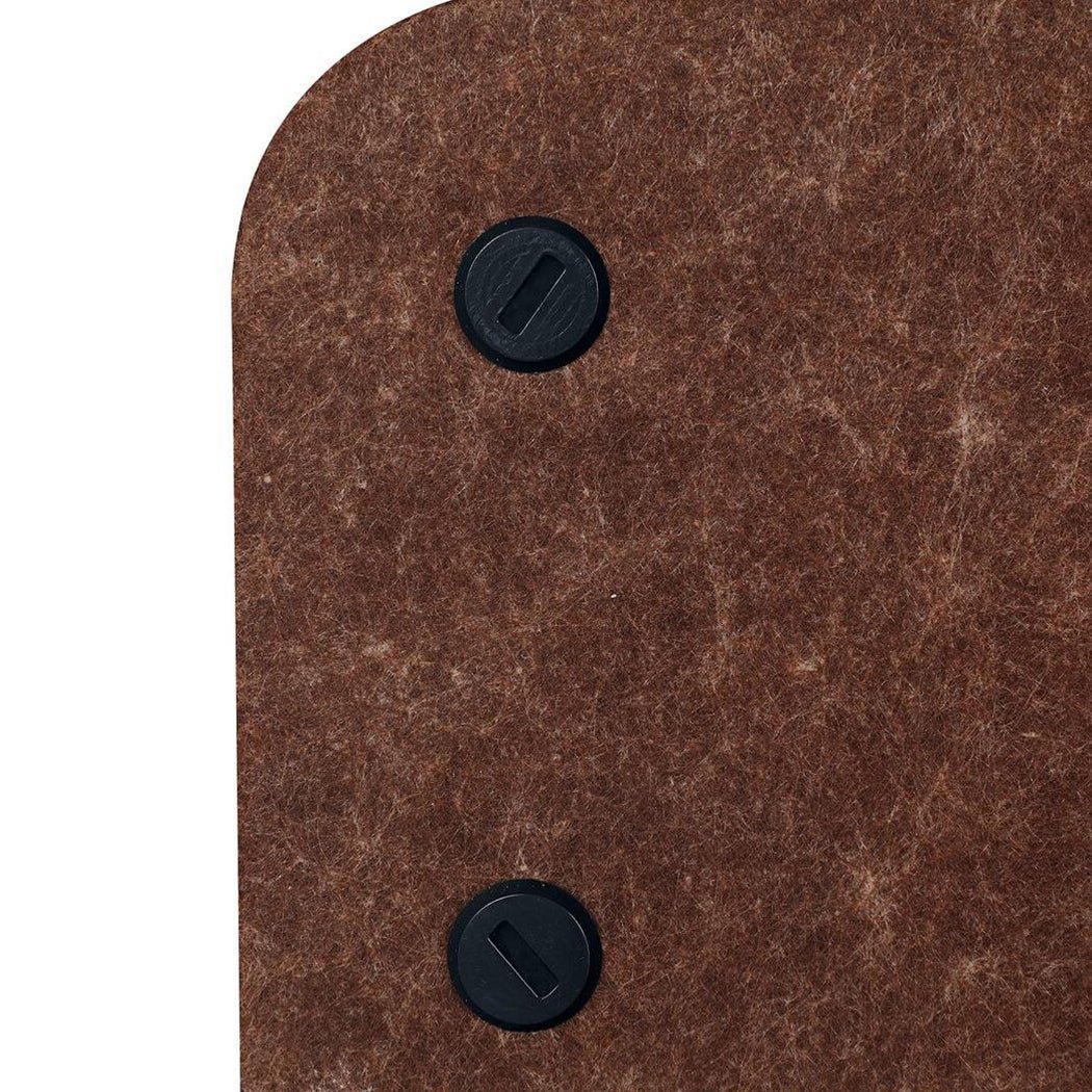 Cat Scratching Board with 2 Bell Balls - Brown - Rivercity House & Home Co. (ABN 18 642 972 209) - Affordable Modern Furniture Australia