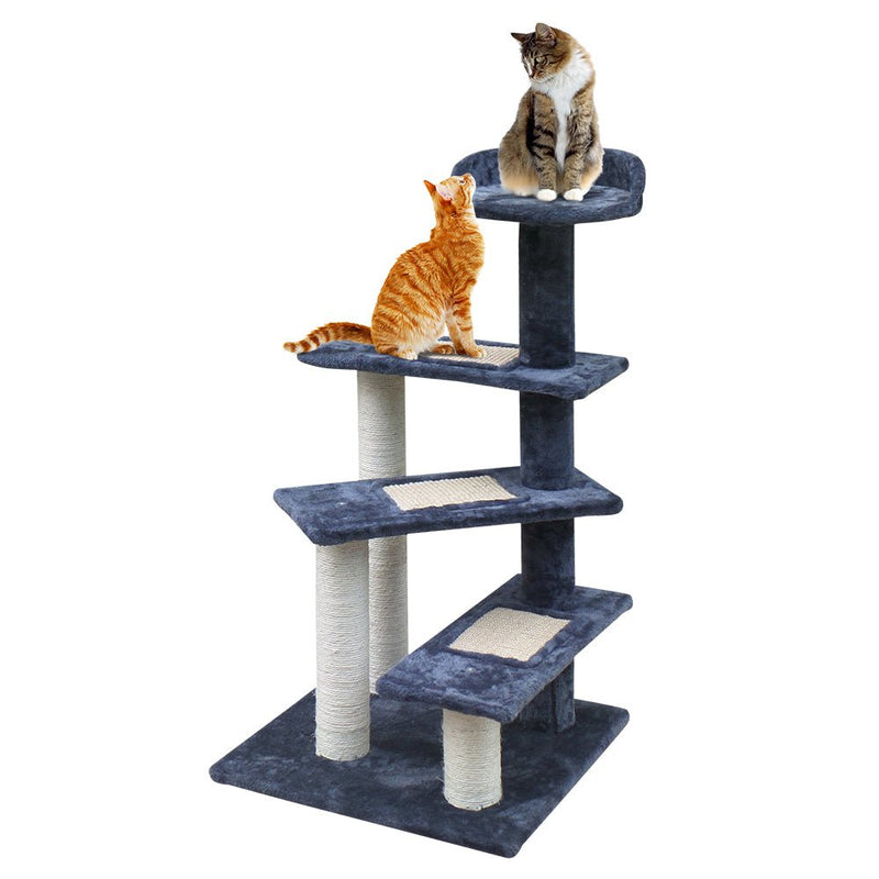 Cat Tree 100cm Trees Scratching Post Scratcher Tower Condo House Furniture Wood Steps - Pet Care > Cat Supplies - Rivercity House & Home Co. (ABN 18 642 972 209) - Affordable Modern Furniture Australia