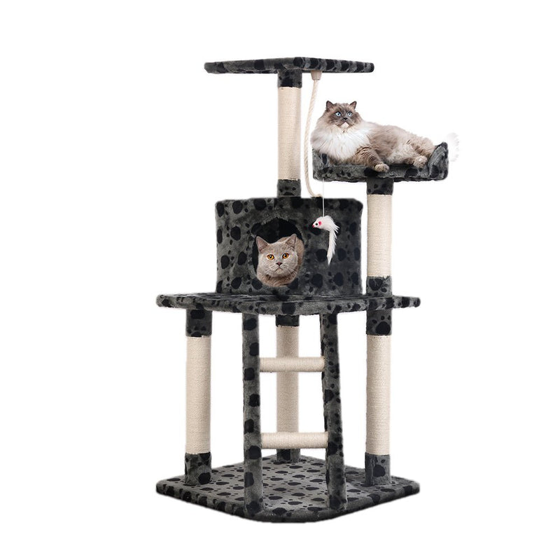 Cat Tree 120cm Trees Scratching Post Scratcher Tower Condo House Furniture Wood 120cm - Pet Care > Cat Supplies - Rivercity House & Home Co. (ABN 18 642 972 209) - Affordable Modern Furniture Australia