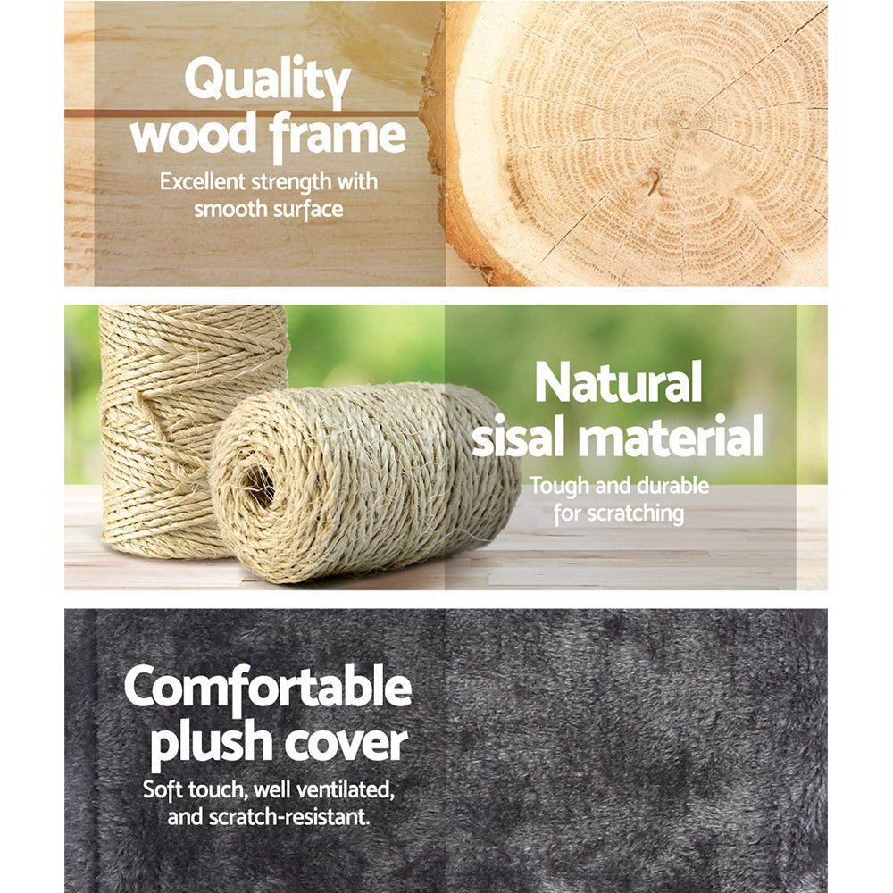 Cat Tree 171cm Trees Scratching Post Scratcher Tower Condo House Furniture Wood - Rivercity House & Home Co. (ABN 18 642 972 209) - Affordable Modern Furniture Australia