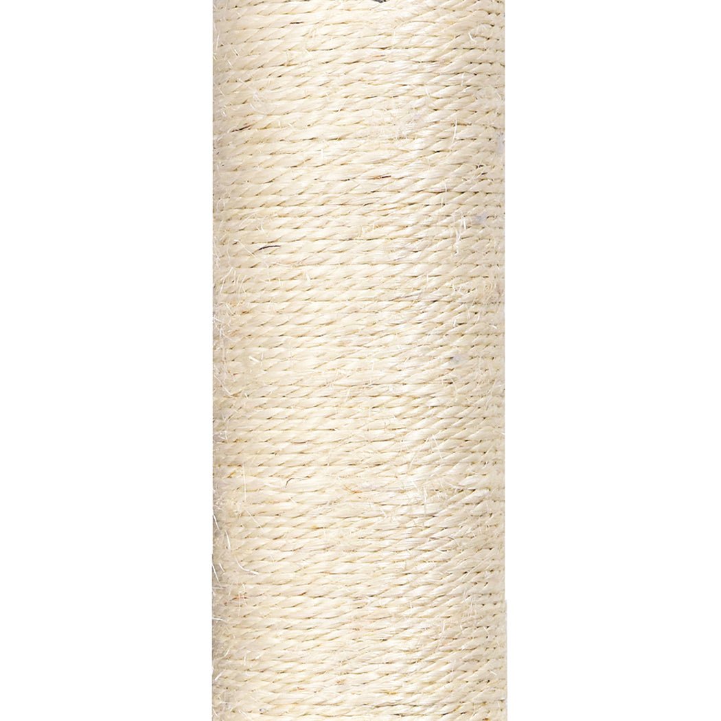 Cat Tree Scratching Post with Plush Cover and Sisal Poles - Grey - Rivercity House & Home Co. (ABN 18 642 972 209) - Affordable Modern Furniture Australia
