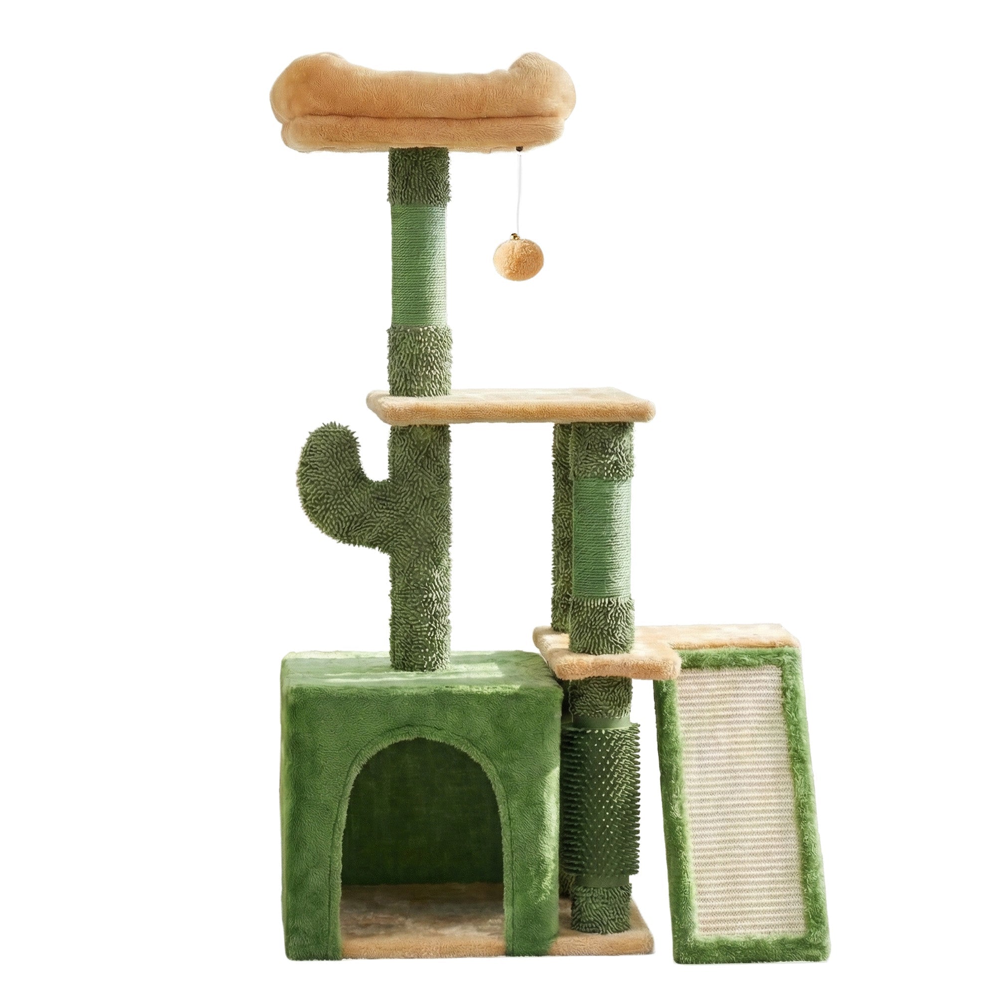 Cat Tree Tower 101cm Scratching Post Furniture Scratcher House Green - Pet Care > Cat Supplies > Cat Scratching Posts - Rivercity House & Home Co. (ABN 18 642 972 209) - Affordable Modern Furniture Australia
