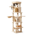 Cat Tree Tower 167cm Large Scratching Post Furniture - Beige