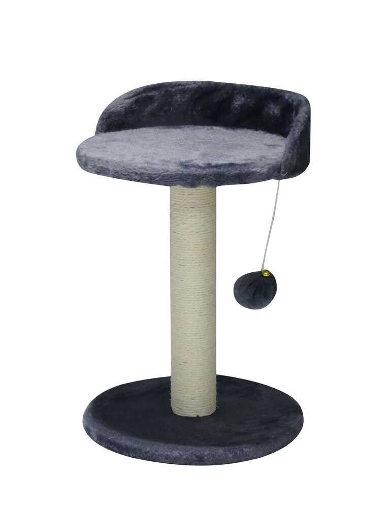 Cat Tree Tower for Indoor Cats with Plush Perch, Sisal Scratching Post & Hanging Ball Toy for Kittens or Small Breeds - Neutral - Pet Care > Cat Supplies > Cat Scratching Posts - Rivercity House & Home Co. (ABN 18 642 972 209) - Affordable Modern Furniture Australia
