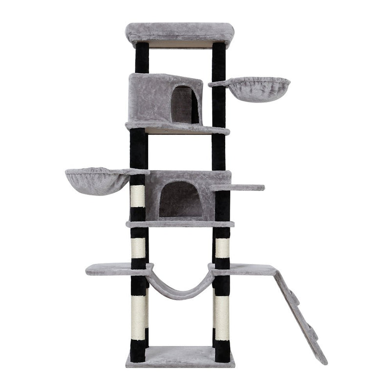 Cat Tree Tower Scratching Post Scratcher Wood Condo House Play Bed 161cm - Pet Care > Cat Supplies - Rivercity House & Home Co. (ABN 18 642 972 209) - Affordable Modern Furniture Australia