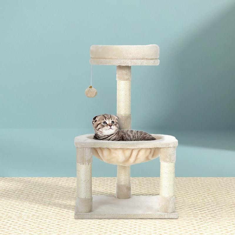 Cat Tree Tower Scratching Post Scratcher Wood Condo Toys House Bed 69cm - Pet Care > Cat Supplies - Rivercity House & Home Co. (ABN 18 642 972 209) - Affordable Modern Furniture Australia