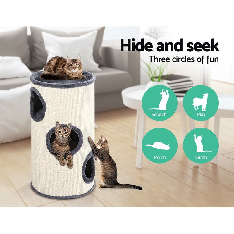 Cat Tree Trees Scratching Post Scratcher Tower Condo House 70cm - Pet Care > Cat Supplies - Rivercity House & Home Co. (ABN 18 642 972 209) - Affordable Modern Furniture Australia