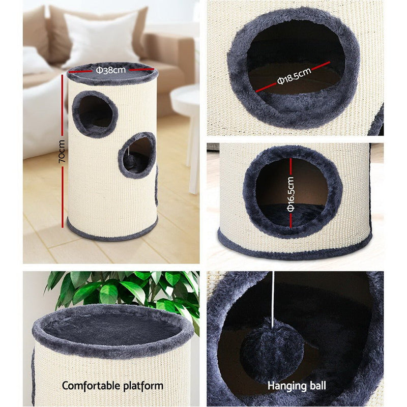 Cat Tree Trees Scratching Post Scratcher Tower Condo House 70cm - Pet Care > Cat Supplies - Rivercity House & Home Co. (ABN 18 642 972 209) - Affordable Modern Furniture Australia