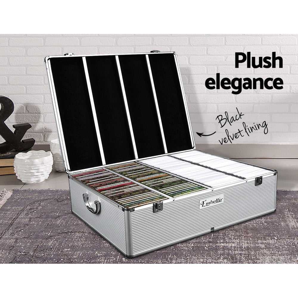 CD Case DVD Cases Storage Box 1000 Discs Aluminium Case DVD Folders - Gift & Novelty > DVDs, CDs and Blurays > Sci - Fi DVDs & Blu - rays - Rivercity House & Home Co. (ABN 18 642 972 209) - Affordable Modern Furniture Australia
