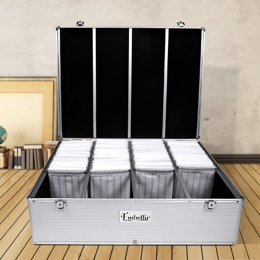 CD Case DVD Cases Storage Box 1000 Discs Aluminium Case DVD Folders - Gift & Novelty > DVDs, CDs and Blurays > Sci - Fi DVDs & Blu - rays - Rivercity House & Home Co. (ABN 18 642 972 209) - Affordable Modern Furniture Australia