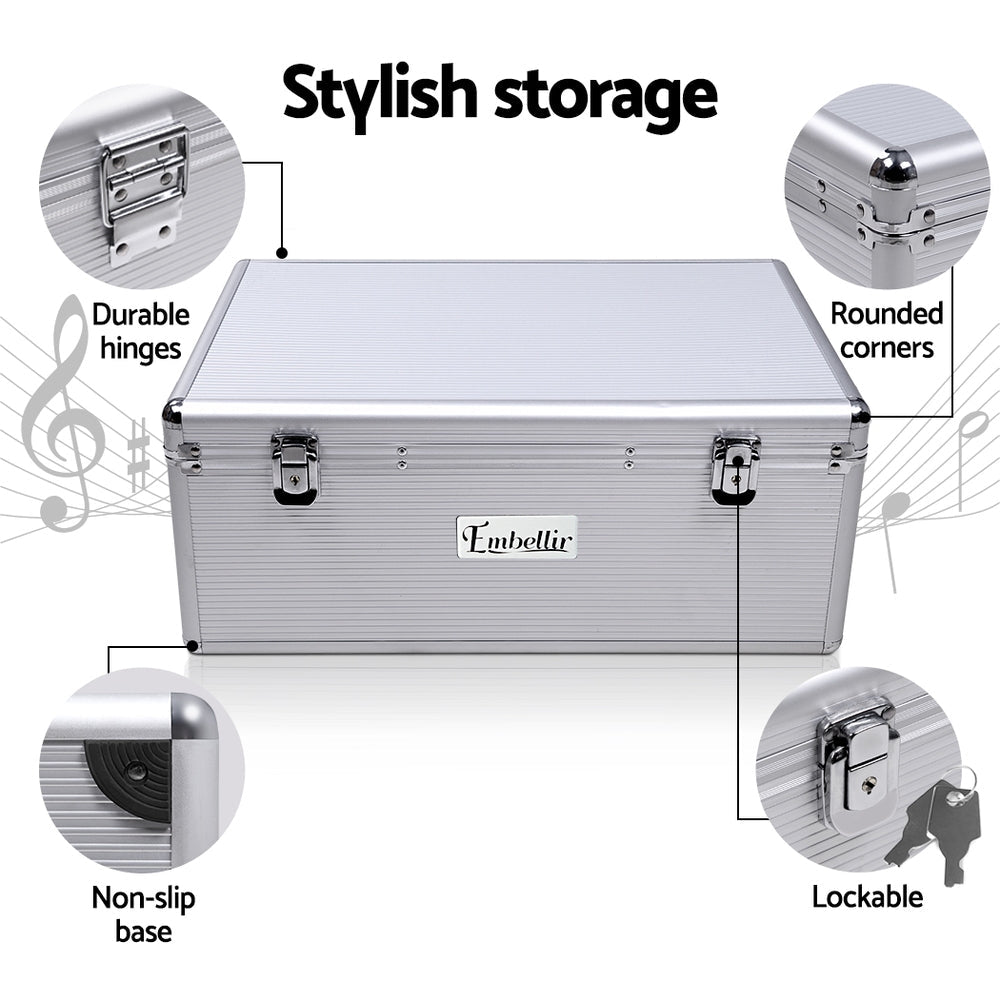 CD Case DVD Cases Storage Box 500 Discs Aluminium Case DVD Folders - Gift & Novelty > DVDs, CDs and Blurays > Sci - Fi DVDs & Blu - rays - Rivercity House & Home Co. (ABN 18 642 972 209) - Affordable Modern Furniture Australia