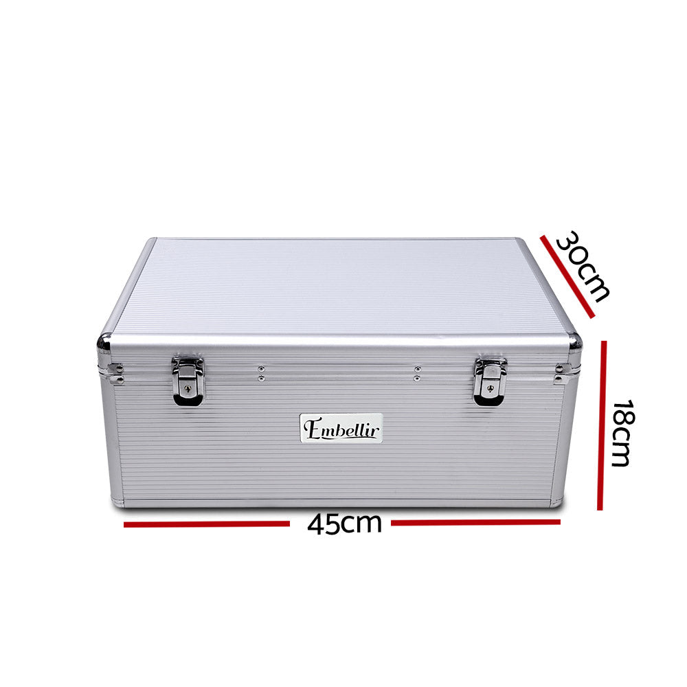 CD Case DVD Cases Storage Box 500 Discs Aluminium Case DVD Folders - Gift & Novelty > DVDs, CDs and Blurays > Sci - Fi DVDs & Blu - rays - Rivercity House & Home Co. (ABN 18 642 972 209) - Affordable Modern Furniture Australia