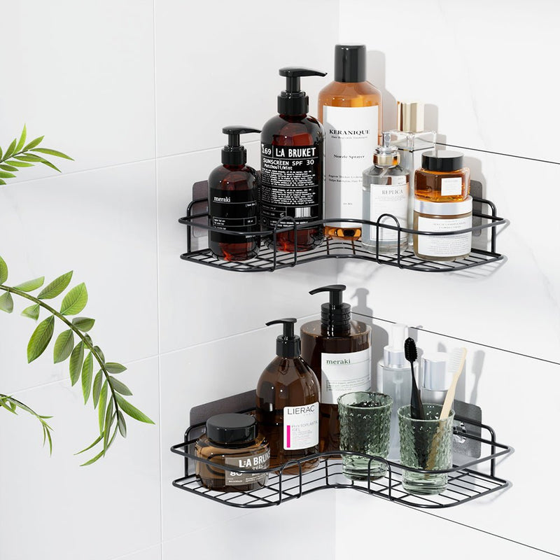 Cefito 2 Packs Bathroom Shelf Corner Storage Rack - Home & Garden > Bathroom Accessories - Rivercity House & Home Co. (ABN 18 642 972 209) - Affordable Modern Furniture Australia