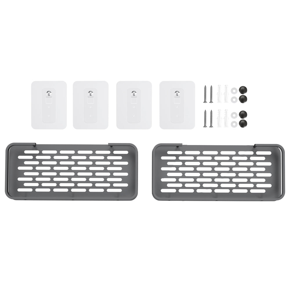 Cefito 2 Packs Bathroom Shelf Storage Rack - Home & Garden > Bathroom Accessories - Rivercity House & Home Co. (ABN 18 642 972 209) - Affordable Modern Furniture Australia