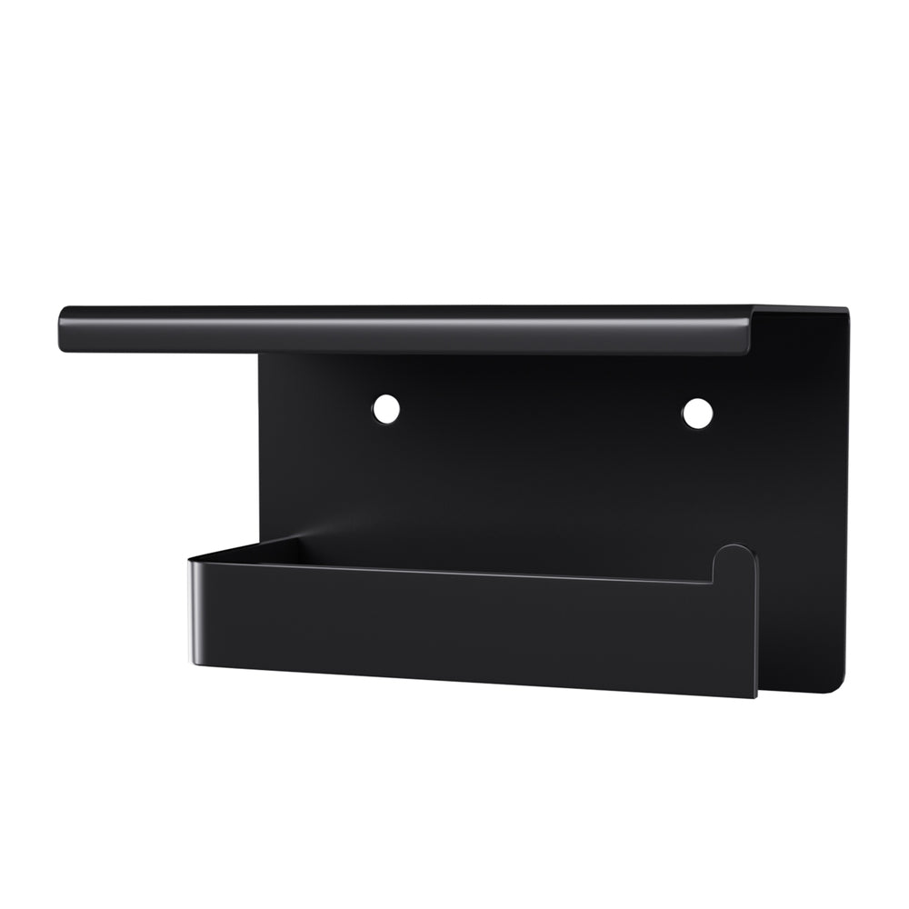 Cefito Toilet Paper Roll Holder w/ Storage Shelf - Home & Garden > Bathroom Accessories - Rivercity House & Home Co. (ABN 18 642 972 209) - Affordable Modern Furniture Australia