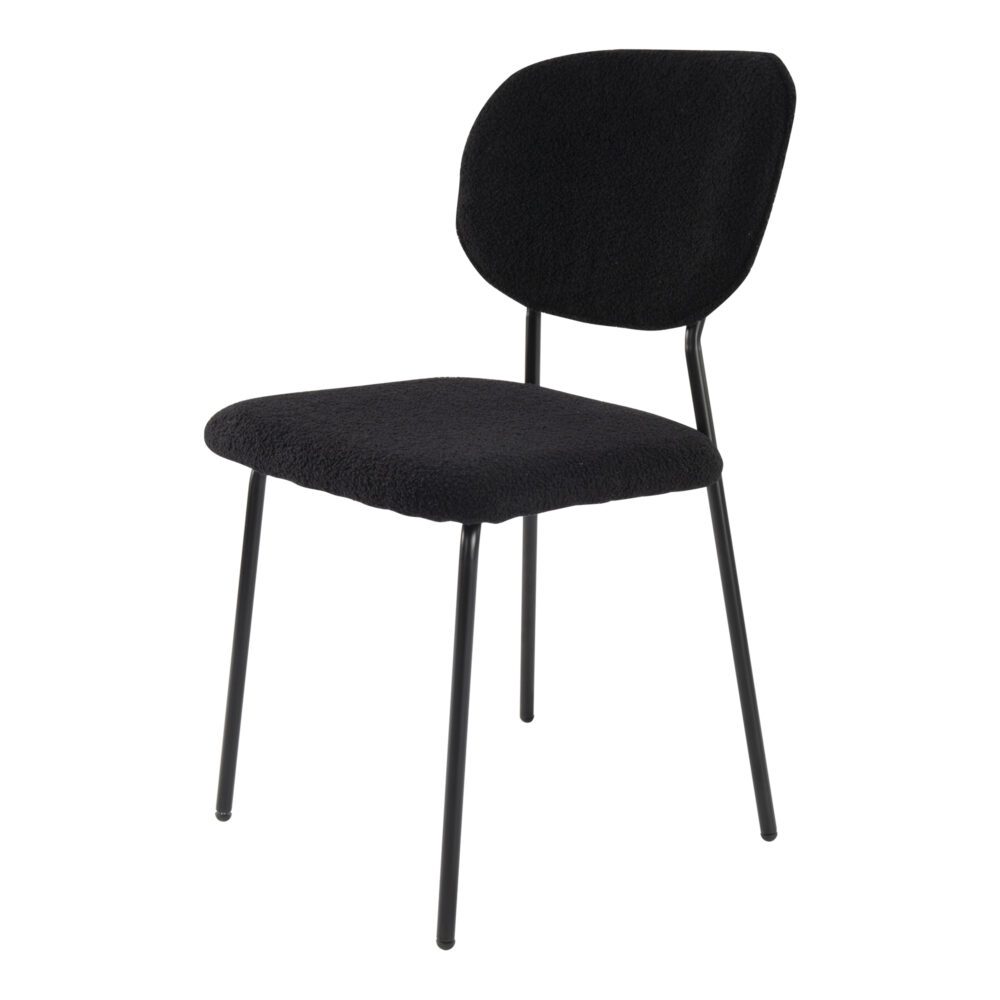 Charcoal Charm Armless Dining Chair Set of 2 - Charcoal - Furniture > Dining > Kitchen & Dining Chairs - Rivercity House & Home Co. (ABN 18 642 972 209) - Affordable Modern Furniture Australia
