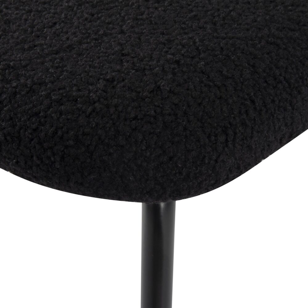 Charcoal Charm Armless Dining Chair Set of 2 - Charcoal - Furniture > Dining > Kitchen & Dining Chairs - Rivercity House & Home Co. (ABN 18 642 972 209) - Affordable Modern Furniture Australia
