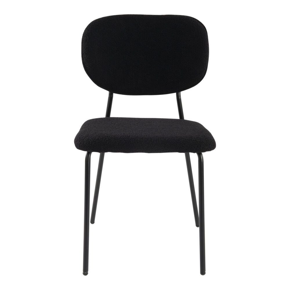 Charcoal Charm Armless Dining Chair Set of 2 - Charcoal - Furniture > Dining > Kitchen & Dining Chairs - Rivercity House & Home Co. (ABN 18 642 972 209) - Affordable Modern Furniture Australia