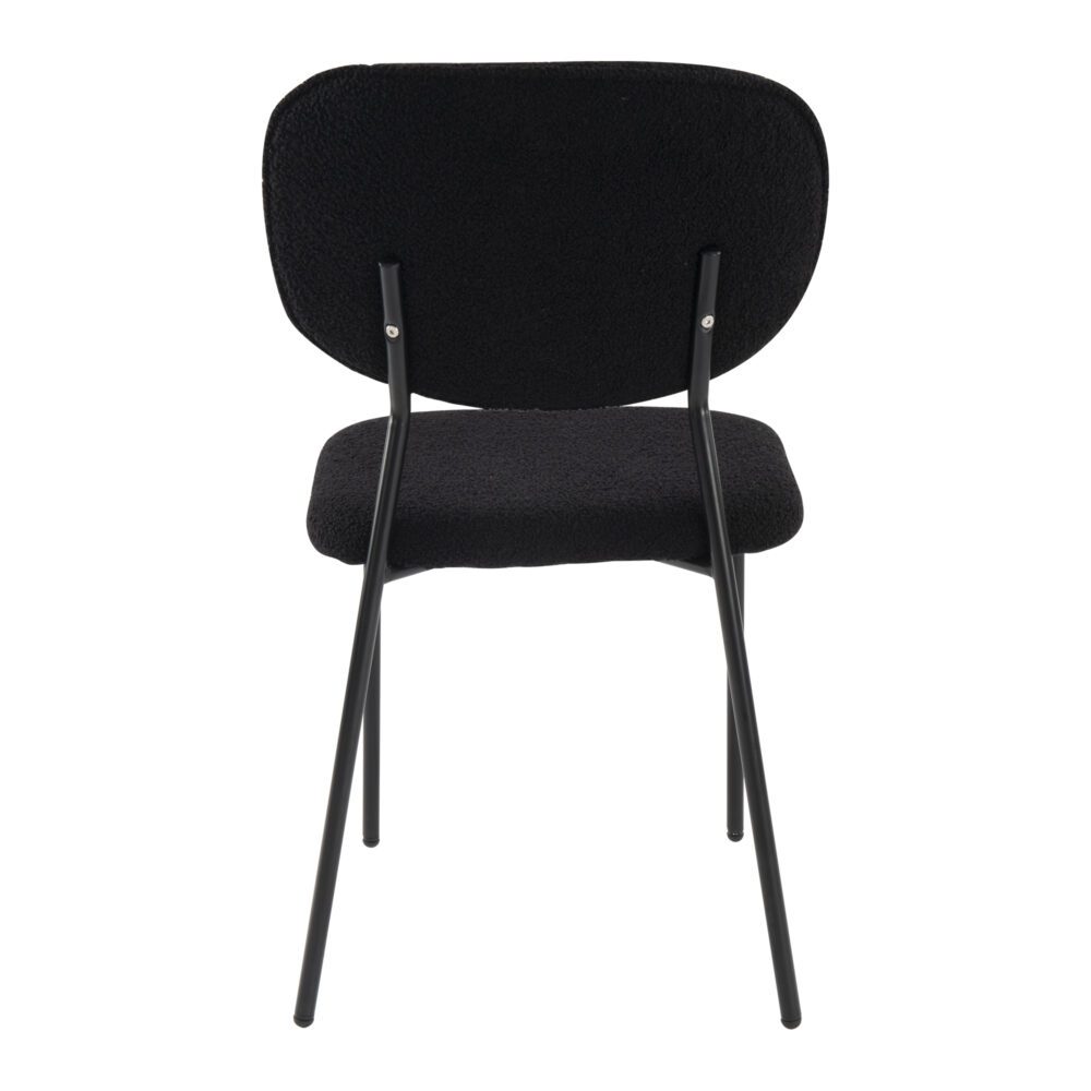 Charcoal Charm Armless Dining Chair Set of 2 - Charcoal - Furniture > Dining > Kitchen & Dining Chairs - Rivercity House & Home Co. (ABN 18 642 972 209) - Affordable Modern Furniture Australia