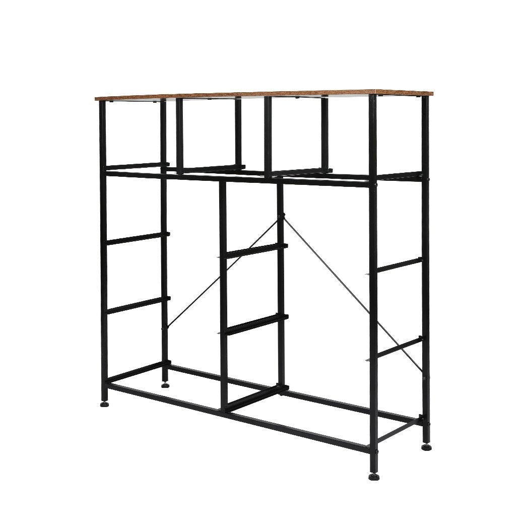 Chest of Drawers Storage Cabinet Tower with Removable Drawers - Brown - Rivercity House & Home Co. (ABN 18 642 972 209) - Affordable Modern Furniture Australia