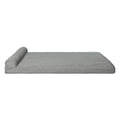Chew-Proof XL Memory Foam Pet Bed - Grey