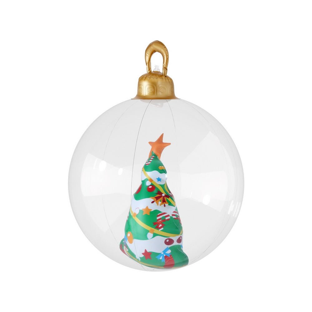 Christmas Inflatable Ball 60cm Tree Decoration Giant Bauble Clear - Occasions > Christmas > Christmas Decorations - Rivercity House & Home Co. (ABN 18 642 972 209) - Affordable Modern Furniture Australia