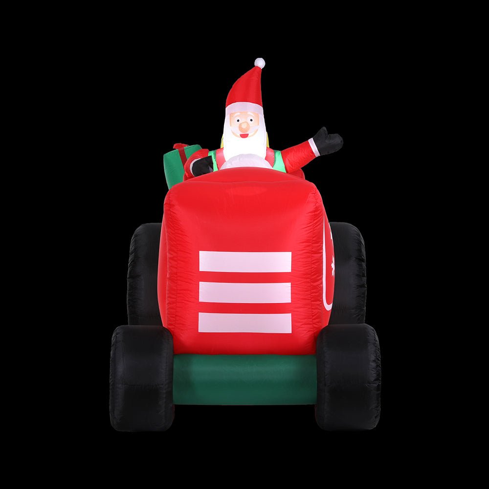 Christmas Inflatable Santa Truck 2.6M Length LED Decorations Illuminated - Occasions > Christmas > Christmas Clothing - Rivercity House & Home Co. (ABN 18 642 972 209) - Affordable Modern Furniture Australia