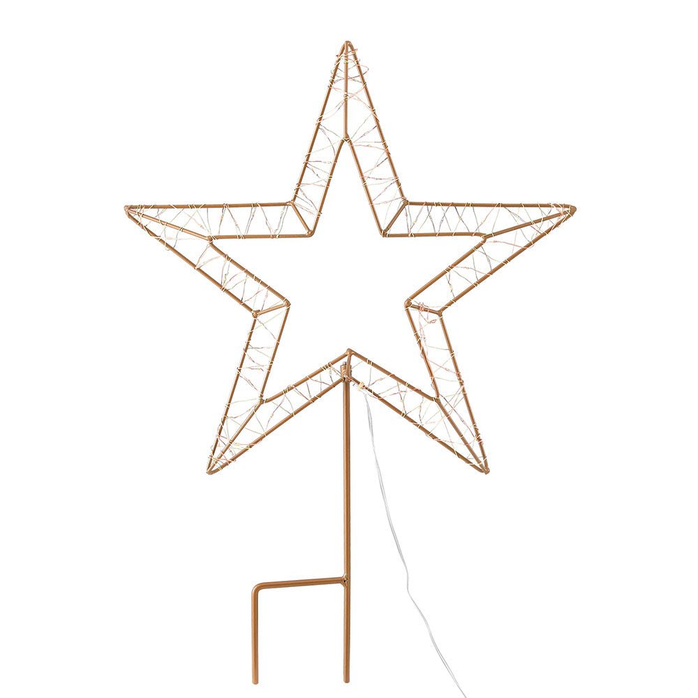 Christmas Lights 100 LED Fairy Light Ground Star Garden Decoration - Occasions > Christmas > Outdoor Decorations & Lights - Rivercity House & Home Co. (ABN 18 642 972 209) - Affordable Modern Furniture Australia