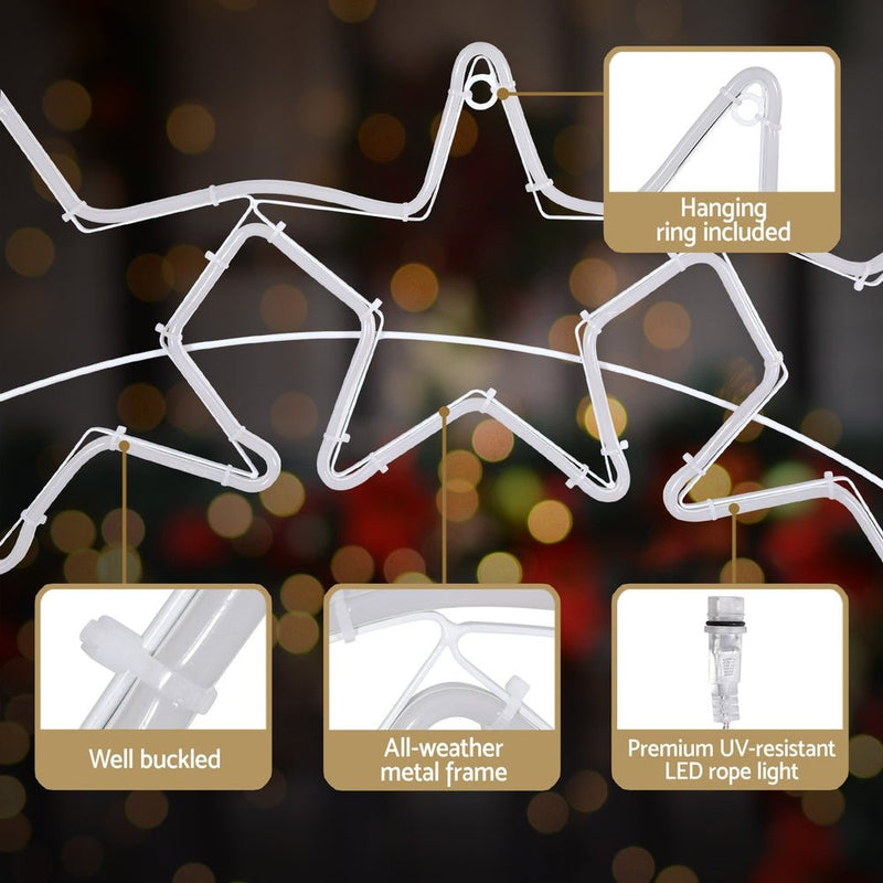 Christmas Lights 125cm Motif 560 LED Rope Light Outdoor Decoration - Occasions > Christmas > Outdoor Decorations & Lights - Rivercity House & Home Co. (ABN 18 642 972 209) - Affordable Modern Furniture Australia