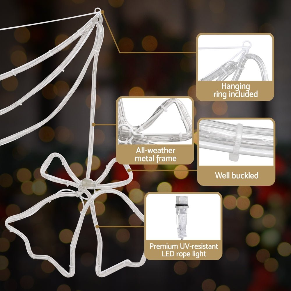 Christmas Lights 180cm Motif 288 LED Rope Light Outdoor Decoration - Occasions > Christmas > Outdoor Decorations & Lights - Rivercity House & Home Co. (ABN 18 642 972 209) - Affordable Modern Furniture Australia
