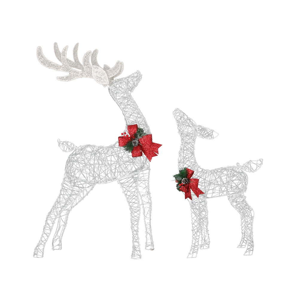 Christmas Lights 2pcs Reindeer Set Fairy Light 170 LED Decorations - Occasions > Christmas - Rivercity House & Home Co. (ABN 18 642 972 209) - Affordable Modern Furniture Australia