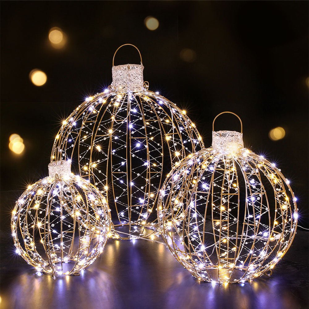 Christmas Lights 360 LED Fairy Light 3pcs Ball Decorations Set - Occasions > Christmas - Rivercity House & Home Co. (ABN 18 642 972 209) - Affordable Modern Furniture Australia