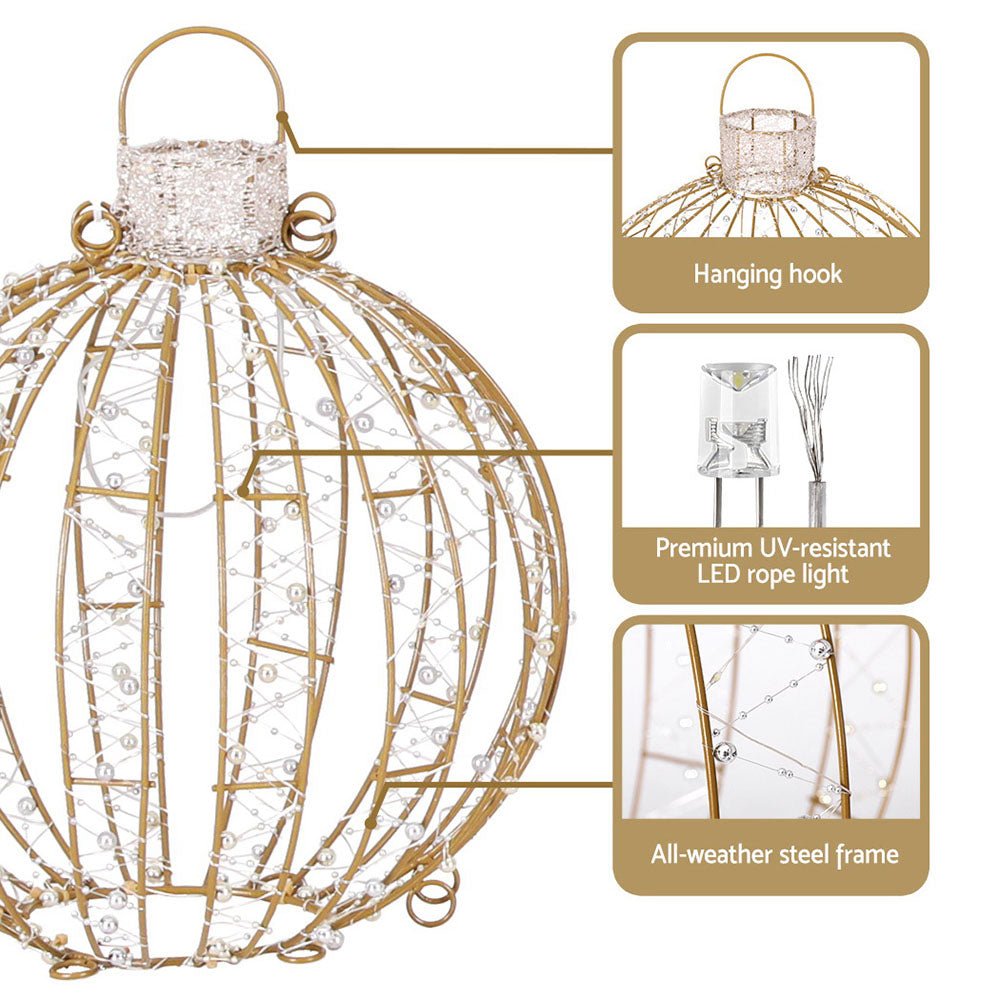 Christmas Lights 360 LED Fairy Light 3pcs Ball Decorations Set - Occasions > Christmas - Rivercity House & Home Co. (ABN 18 642 972 209) - Affordable Modern Furniture Australia